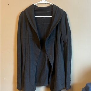 Danskin Black Open/Closed Front Cardigan